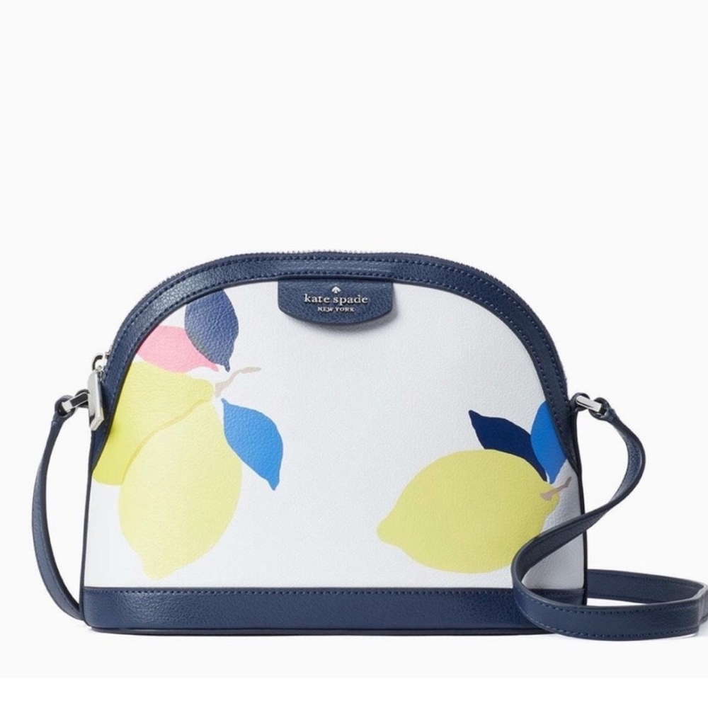 Kate Spade Sylvia Lemon Zest Dome Crossbody